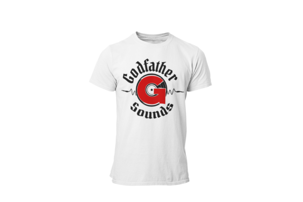 White T-shirt with Red logo