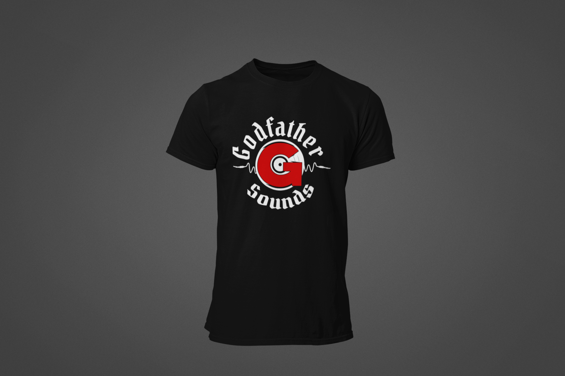 Download Black T-shirt with Red logo - Godfather Sounds